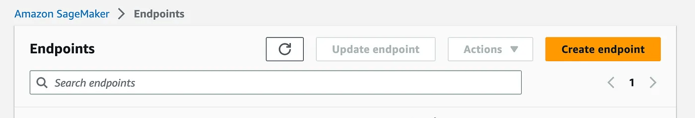 Create Endpoint