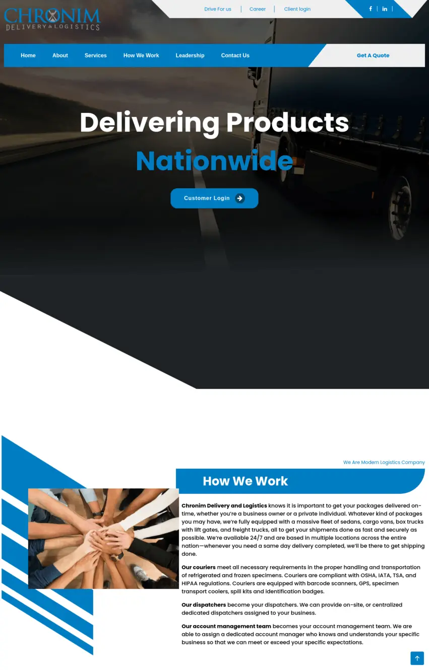 Chronim Logistics